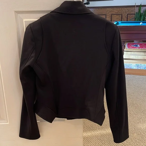 Tahari Moto Kitty Jacket Black - Picture 11 of 11
